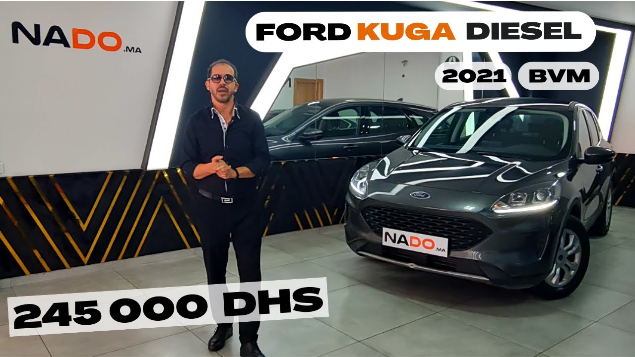 Ford Kuga 2021 Certifiée en excellent état à Casablanca - Réf Nado.ma #24687