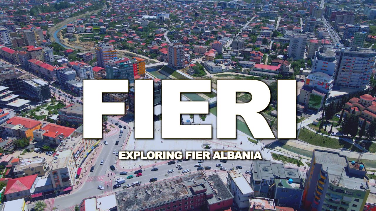 FIER, ALBANIA 😍 🇦🇱 Fieri, Shqiperi ,Qyteti i Fierit, REPORTAZH PER FIERIN  🇦🇱【4K】⁴ᴷ⁶⁰