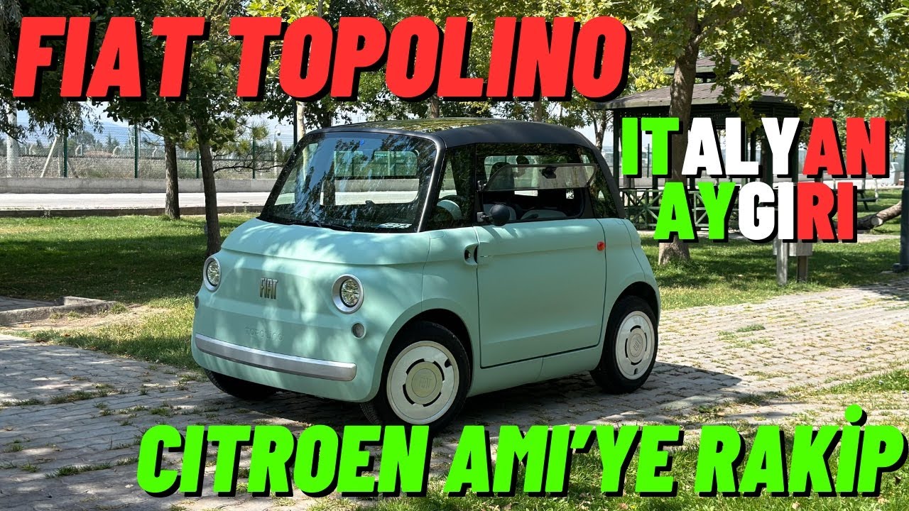 Fiat Topolino 2024 İnceleme Citroen Ami  mi Yoksa Topolino mu?