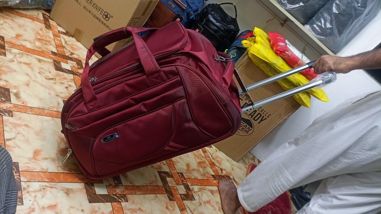 Waterproof Family Size Travel Trolley Bag Size 22"-24" Very Strong Quality IMO 01875166809