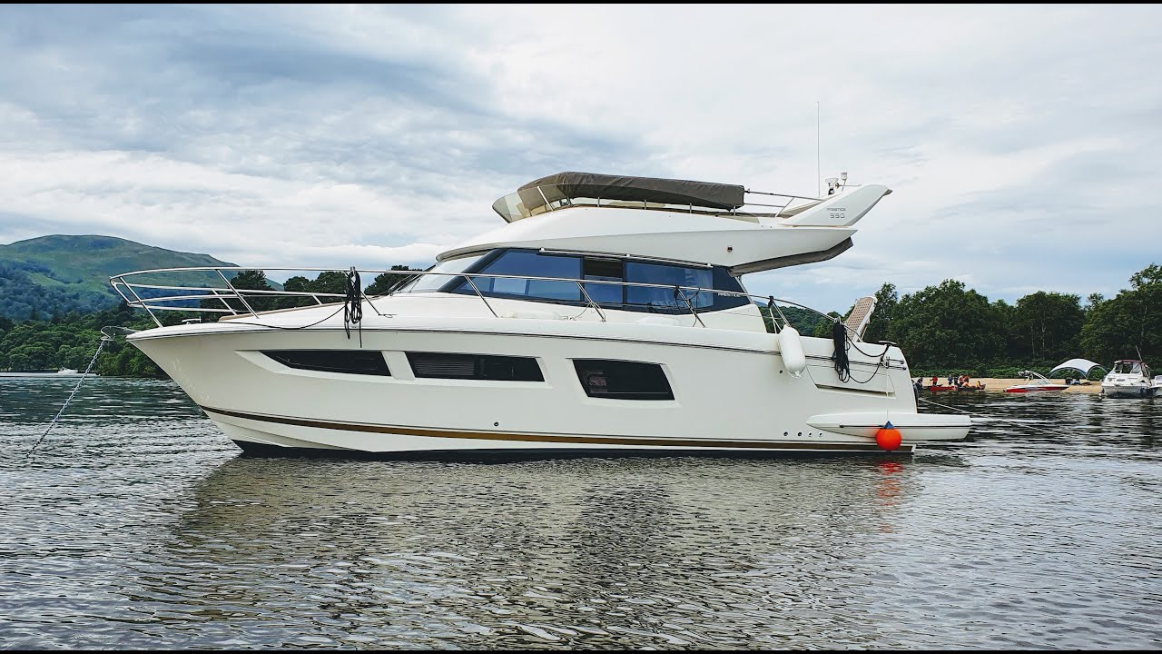 Jeanneau Prestige 350 Flybridge walk thru video £179,995