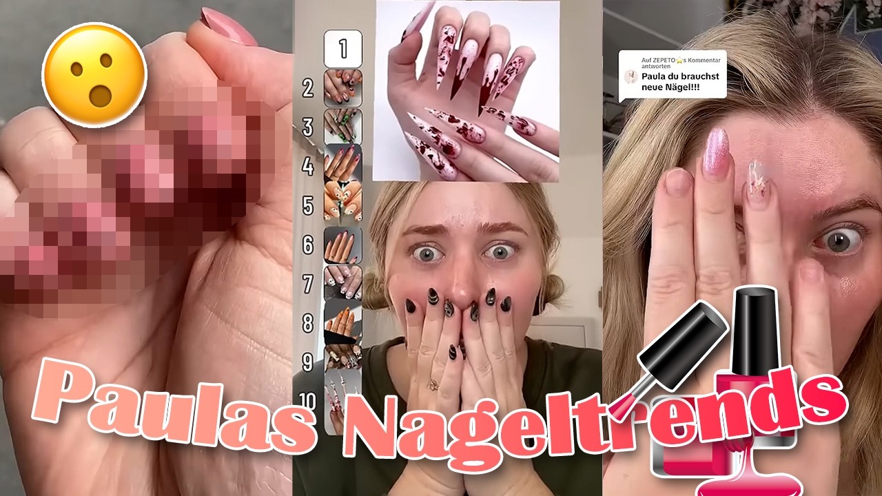 Paulas Nagel Mix 😱💅 Disney, Filter & mehr!