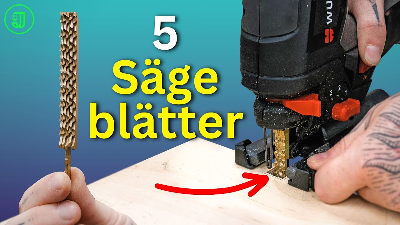 5 SÄGEBLÄTTER in einer STICHSÄGE: Dieser INTERNET TREND ist einfach brutal! | Jonas Winkler