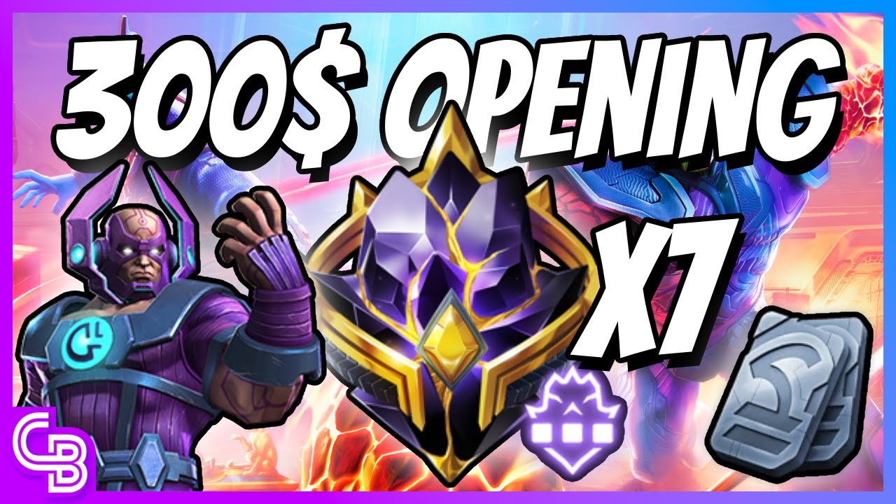 300$ REGAL RAVAGERS OPENING!! (CEO PULLS?) | Marvel Contest of Champions