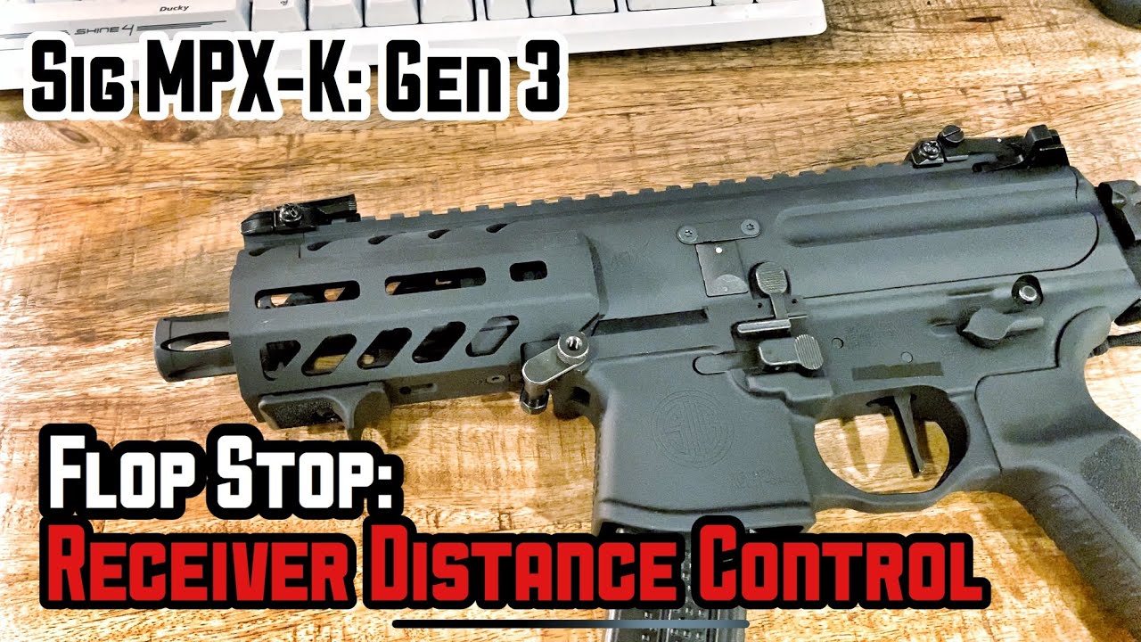 Flop Stop for SIG MPX K: Receiver Control Improved【Gun26】