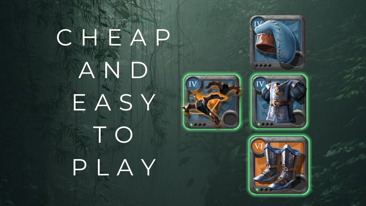 CHEAP and EASY TO PLAY BUILD IN THE MISTS ⭐ 8.3 KILL⭐ALBION ONLINE PVP EU SERVER
