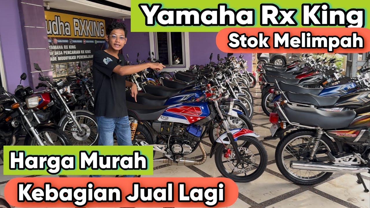 YAMAHA RX KING - STOK MELIMPAH - HARGA TERMURAH