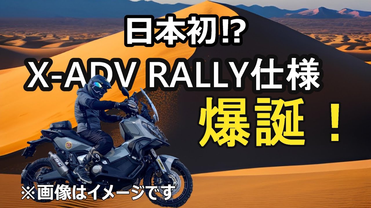 【変態の】X-ADVをRALLY仕様に【極み】