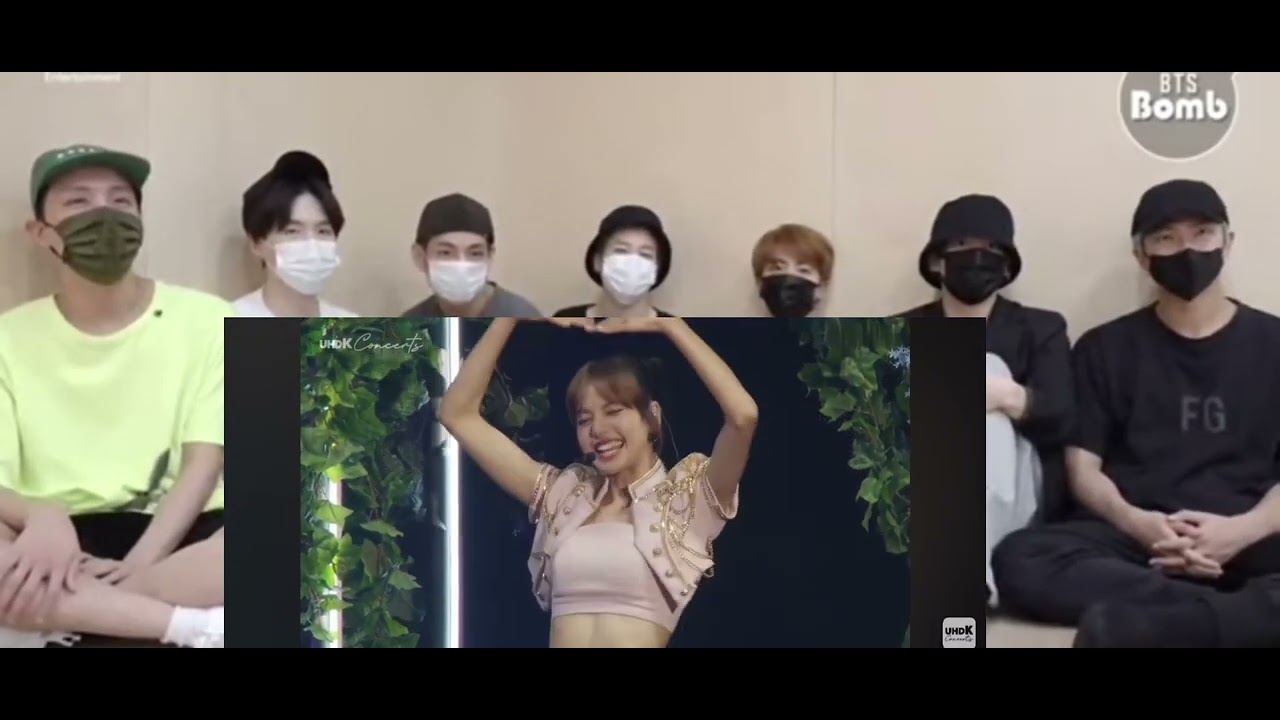 bts reaction to Blackpink Osaka Japan performance (fake reaction)