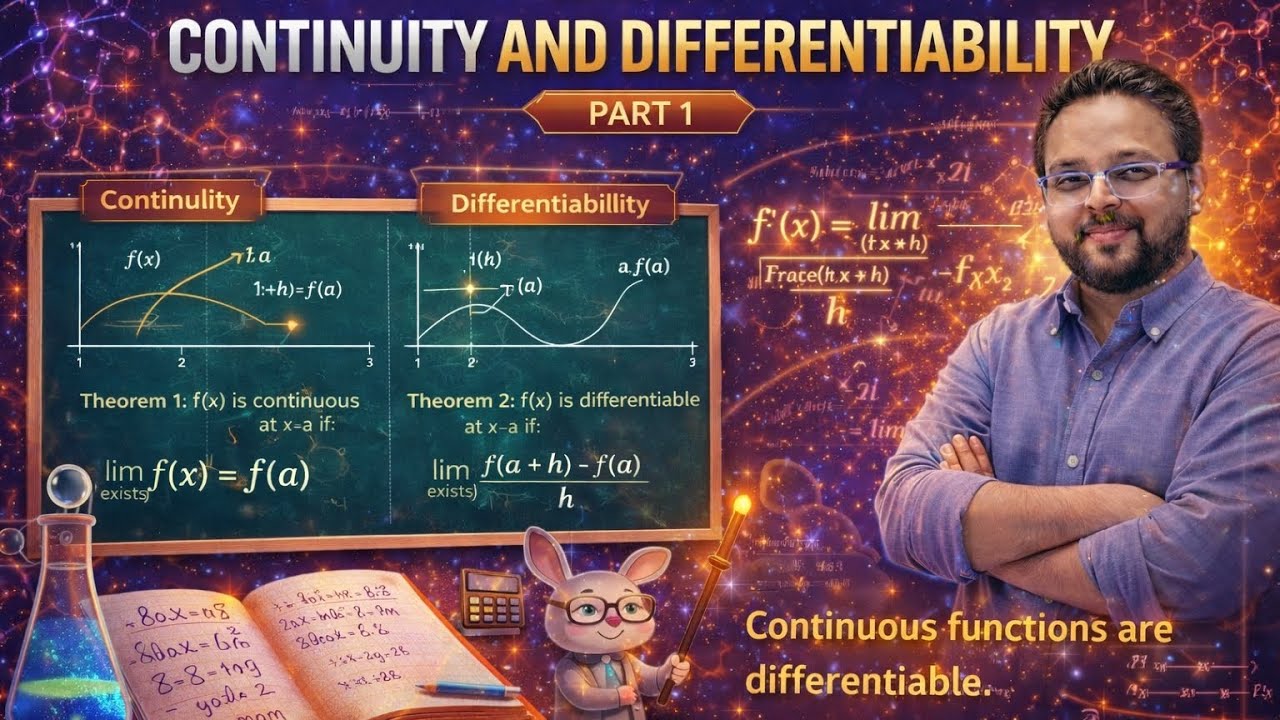 Continuity & Differentiability – Part 1 | Class 12 Maths #boardexam 