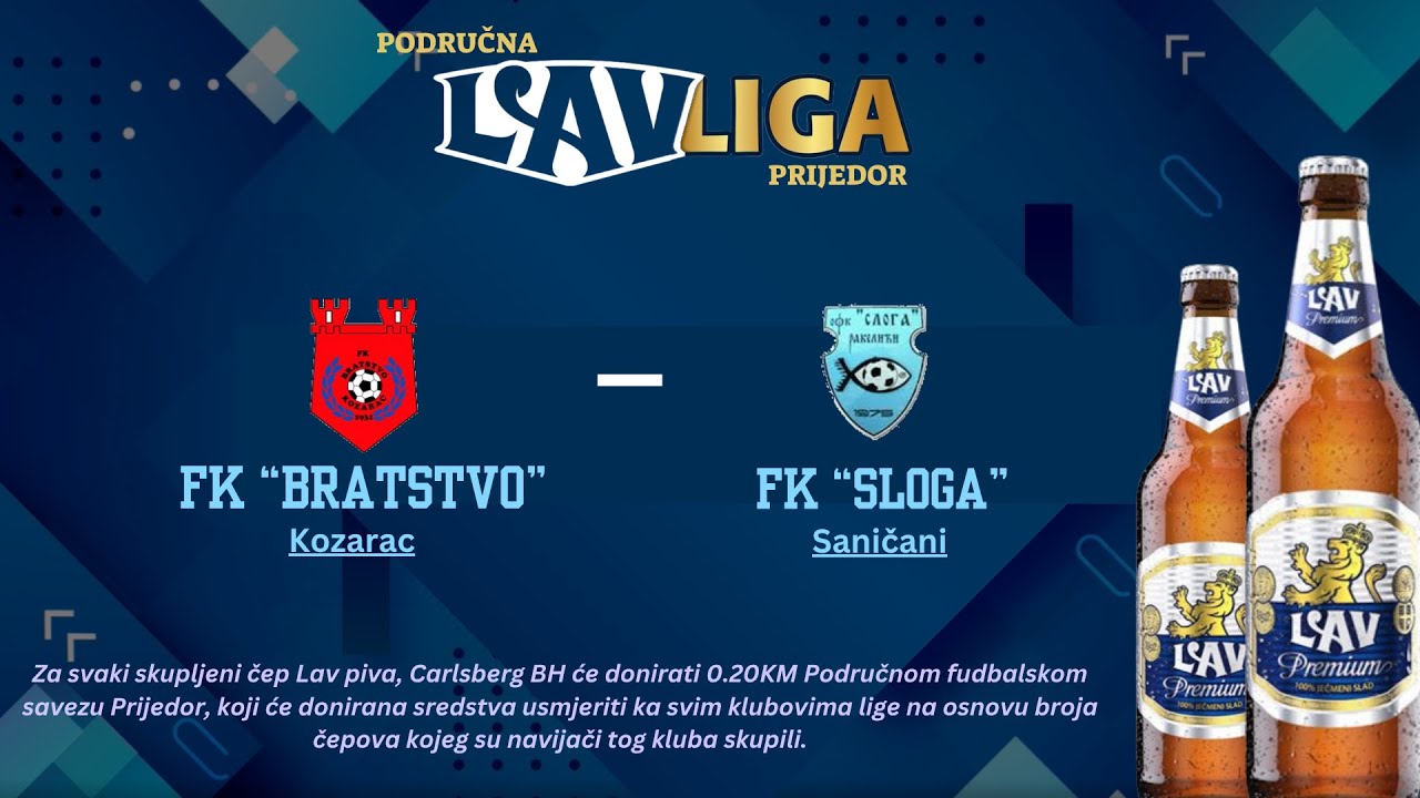 PODRUČNA LAV LIGA PRIJEDOR - 5. kolo: FK 