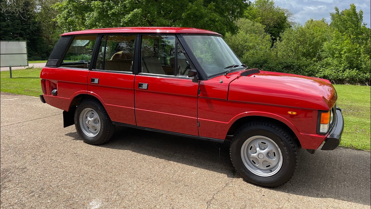 1984 (A) Range Rover 3.5 V8 4Dr