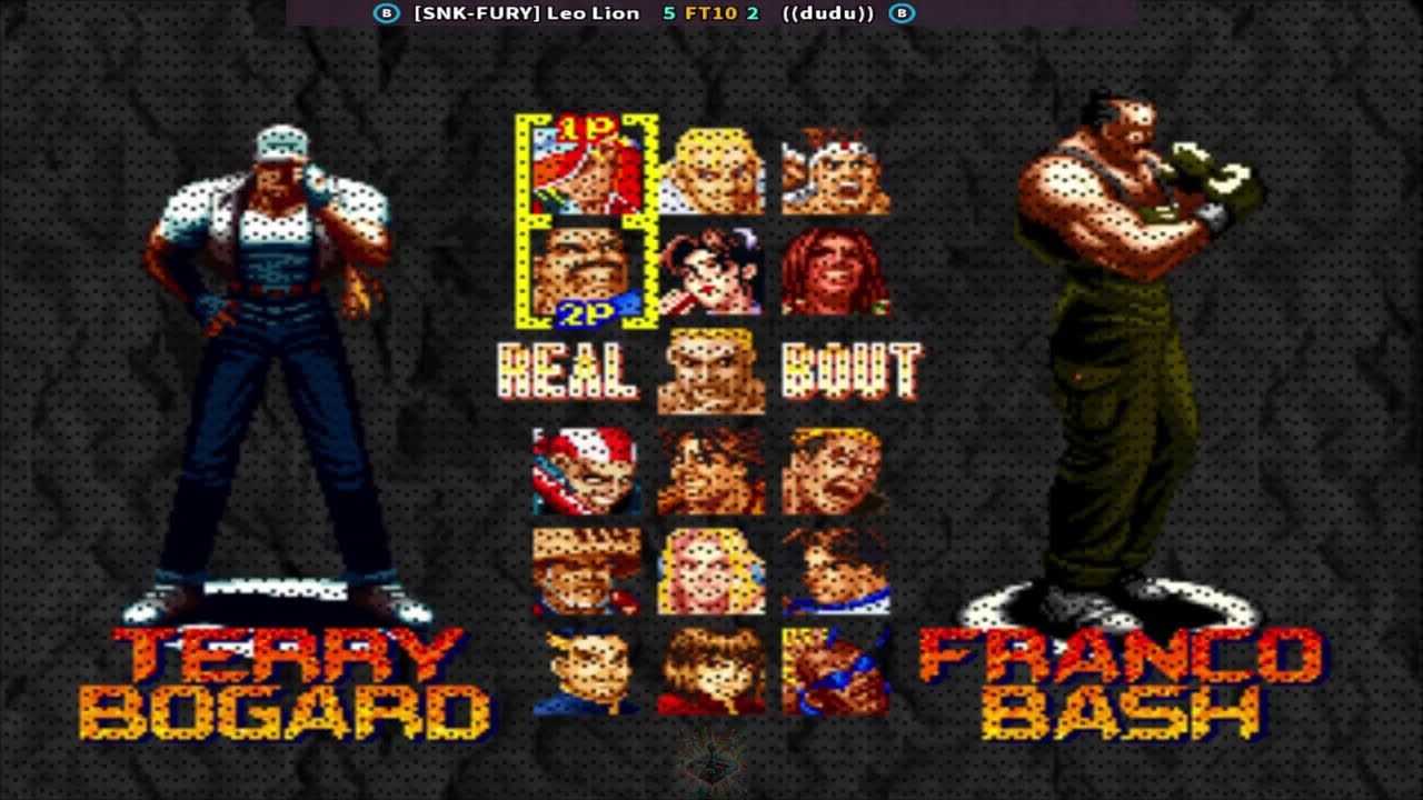 Real Bout Fatal Fury [SNK-FURY] Leo Lion (BR) vs ((dudu)) (BR) || Play Date 16 Jan 26