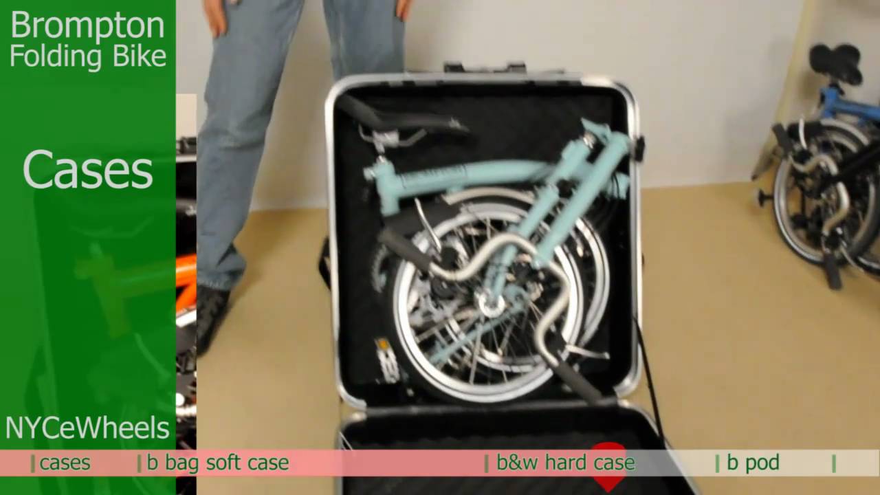 Brompton folding bike - Travel cases