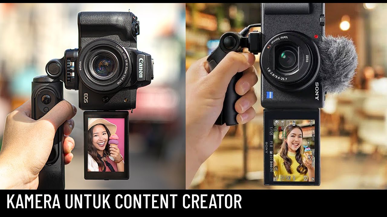 Canon M50 II vs Sony ZV1 - Kamera untuk Content Creator Pemula