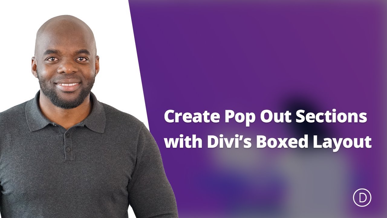 How to Create Pop Out Sections with Divi&rsquo;s Boxed Layout
