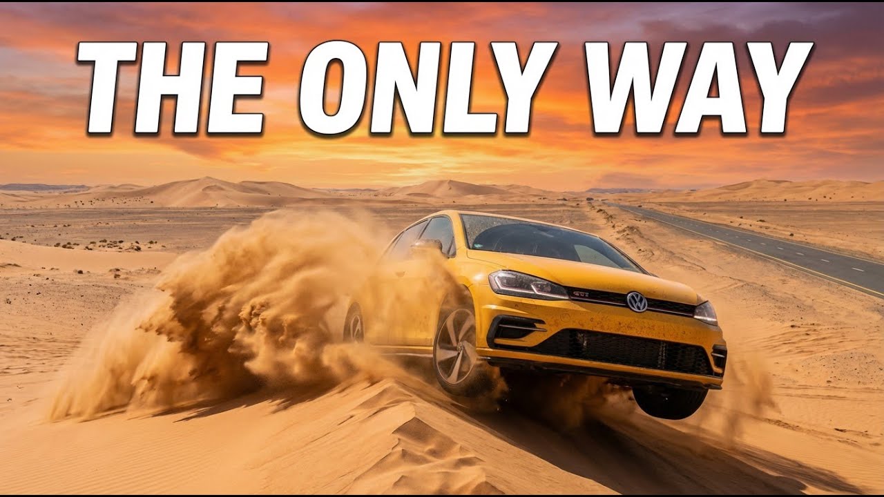 Yellow Golf Takes on the Desert | Intense Racing Moment