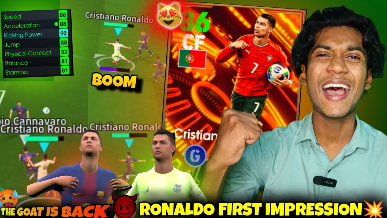 BIG TIME RONALDO DEBUT!💥 | eFootball 2025 Gameplay | Obito Gaming