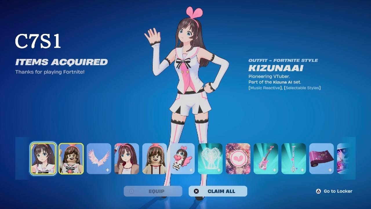 Fortnite Kizunaai