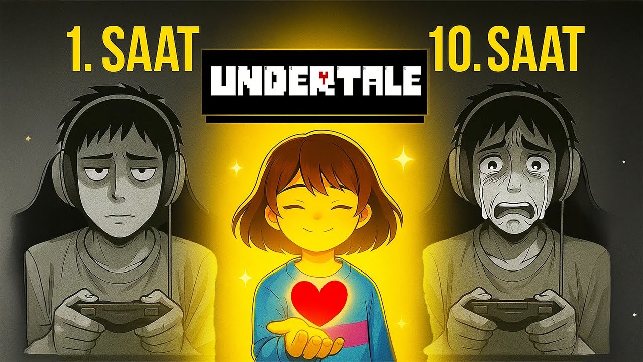 10 Saatte Undertale Bitirdim (İlk Kez Oynadım)