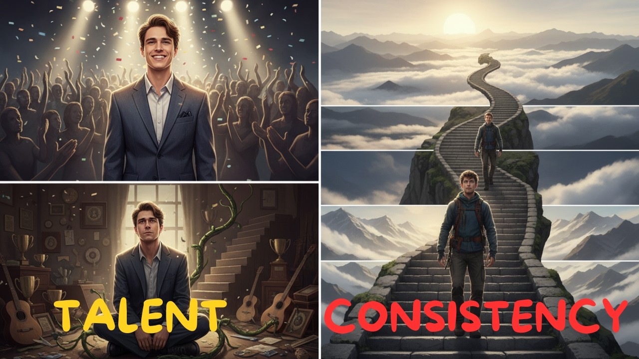 Why Consistency Quietly Builds the Life Talent Cannot