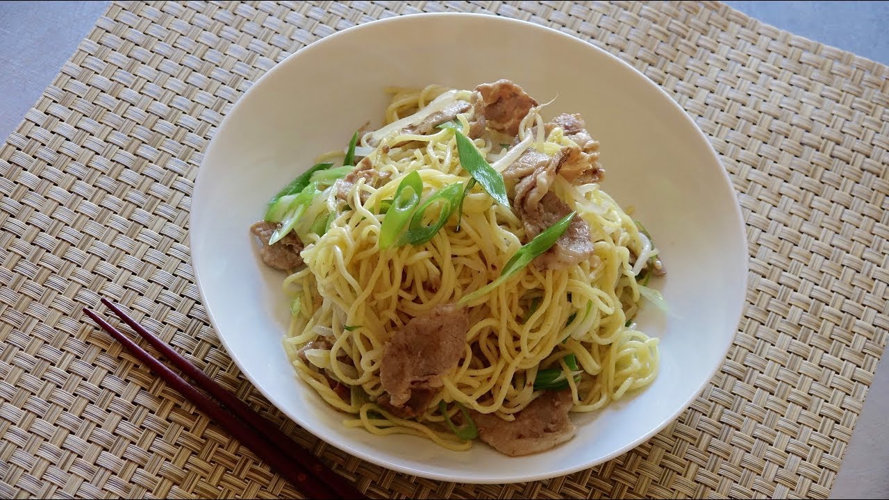 Shio Yakisoba Recipe - Japanese Cooking 101