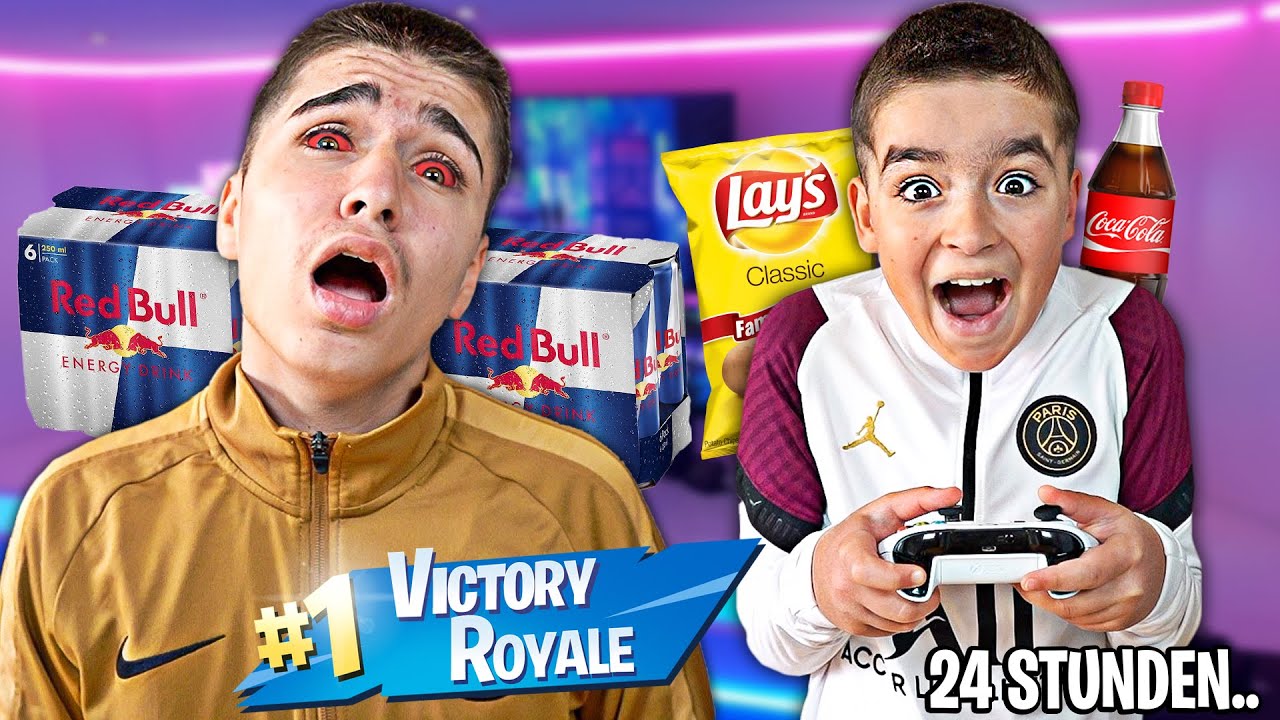 WER zuletzt FORTNITE SPIELEN aufhört GEWINNT - 24h Challenge