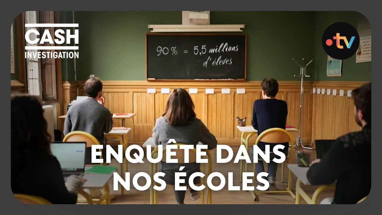 Cash Investigation : Périscolaire, établissements privés : enquête derrière le portail de nos écoles