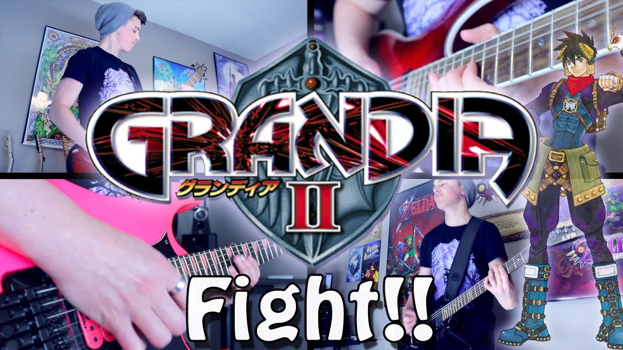 Fight!! - Grandia 2 (Rock/Metal) Guitar Cover | Gabocarina96