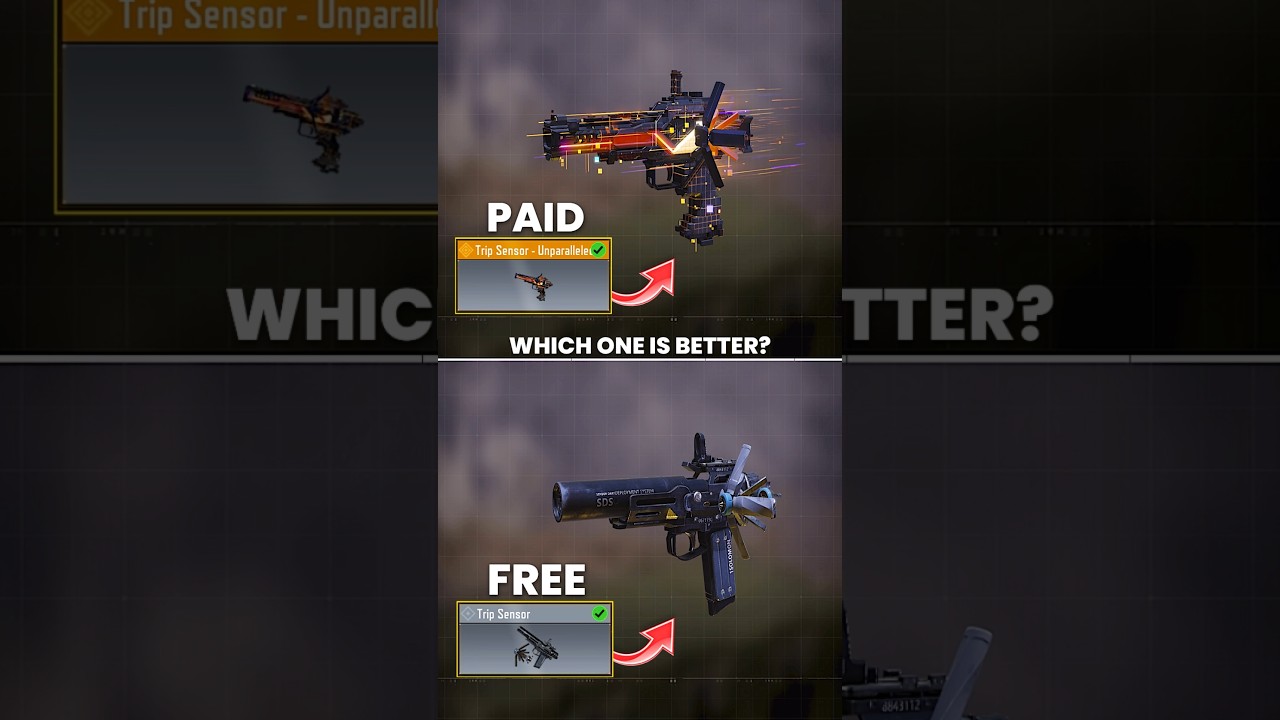 Legendary vs Default Trip Sensor in CODM