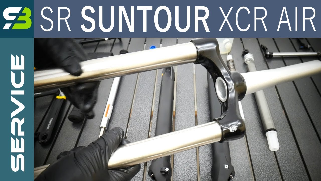 Finally! SR Suntour XCR Air LOR Suspension Fork Service. FULL Overhaul.
