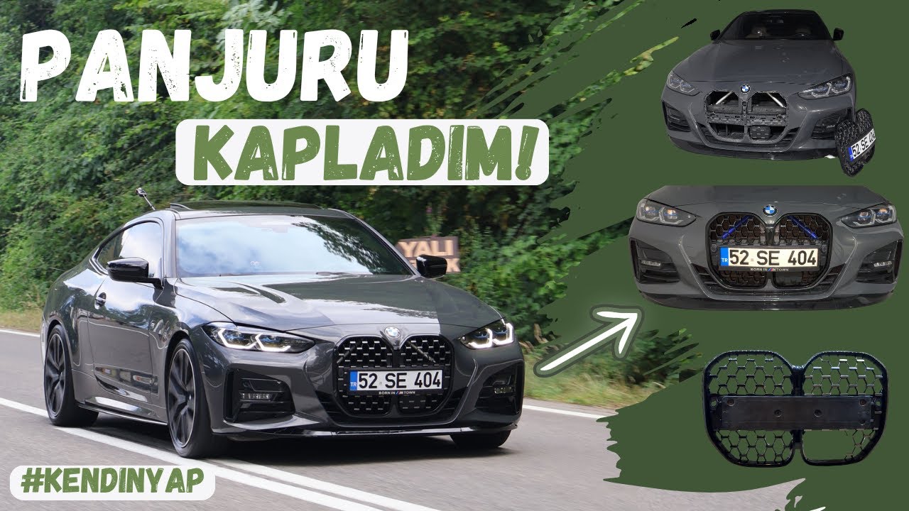 #KendinYap 🛠 | BMW G22 Panjurunu 3 Saatte Piano Black&nbsp;Yaptım!