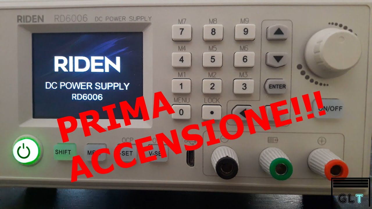 #13 Alimentatore RIDEN RD6006-W 5 di 5: PRIMA ACCENSIONE - Tecnologia #5