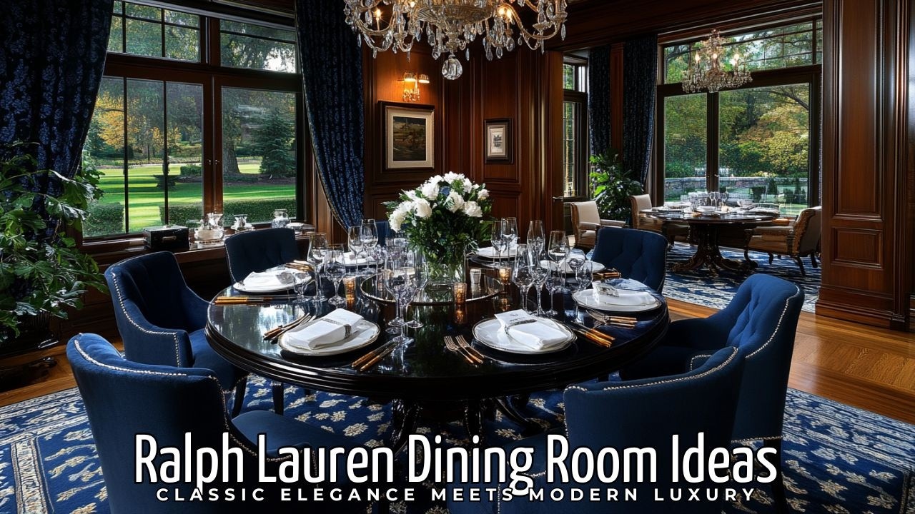 Ralph Lauren Dining Room Ideas: Classic Elegance Meets Modern Luxury
