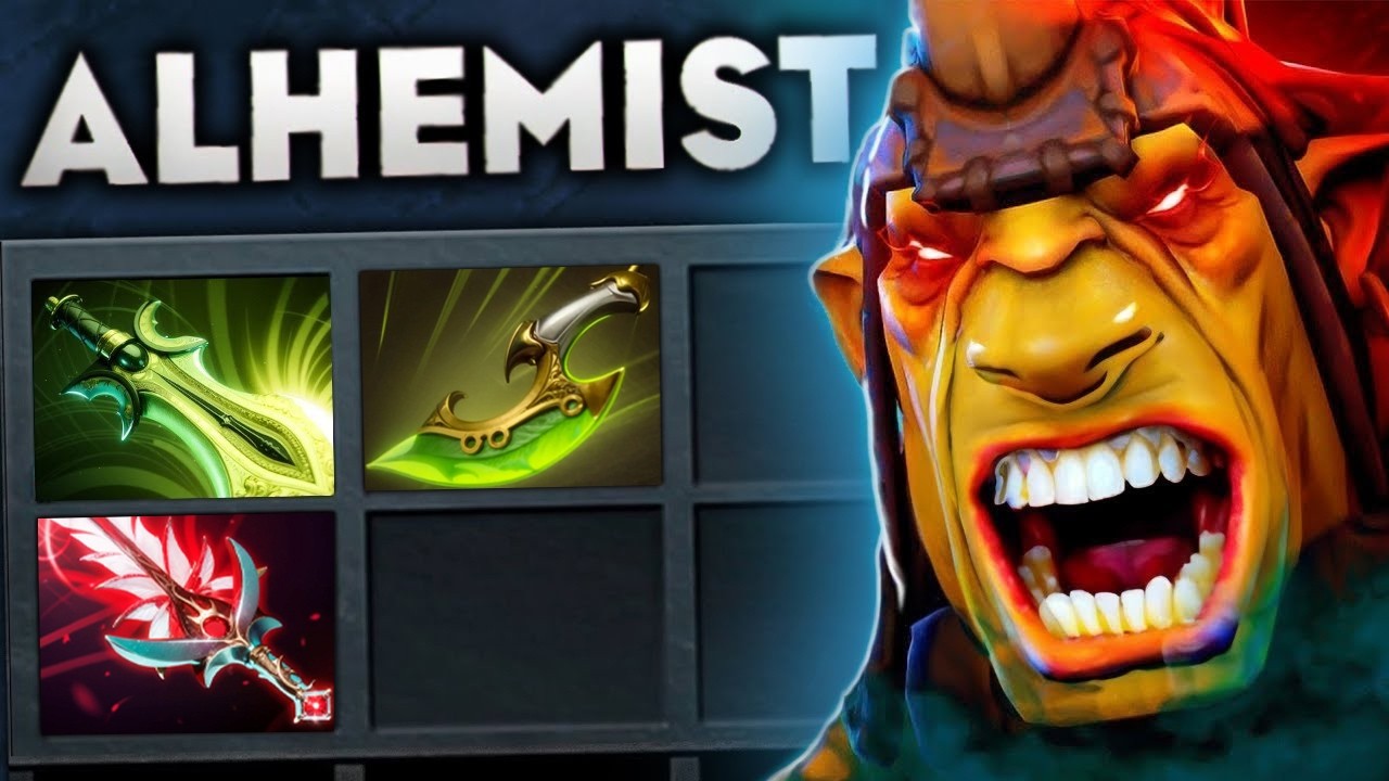 1200GPM Alchemist Farming Machine 26 Kills x2 Rampage Dota 2