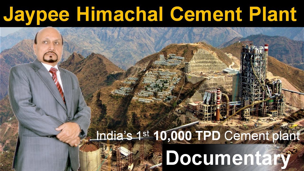 Documentary | India's 1st 10,000 TPD Jaypee Himachal Cement Plant Baga@1370 ML | Mission Impossible