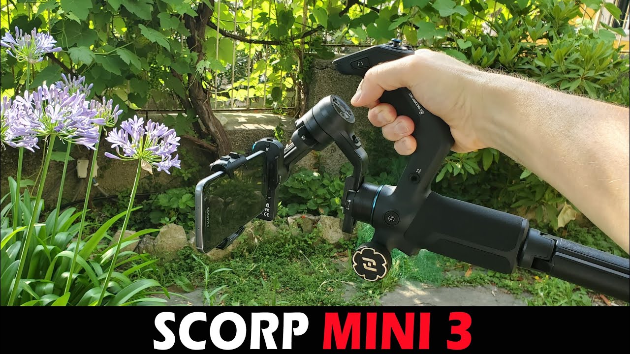 💥 RECENSIONE: 📷 Feiyutech Scorp Mini  3  un gimbal con intelligenza artificiale 🤩