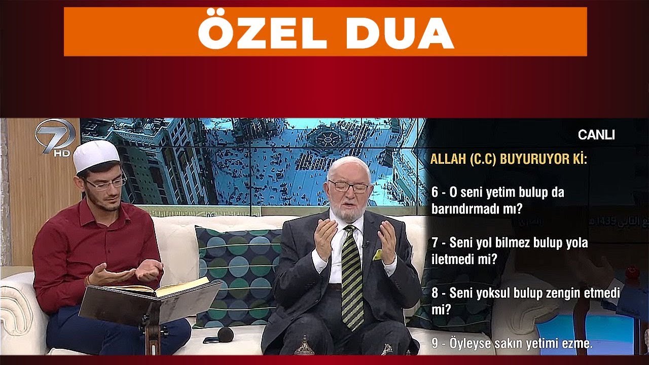 Kadir Gecesi Özel Duası - Necmettin Nursaçan İle İftar Saati