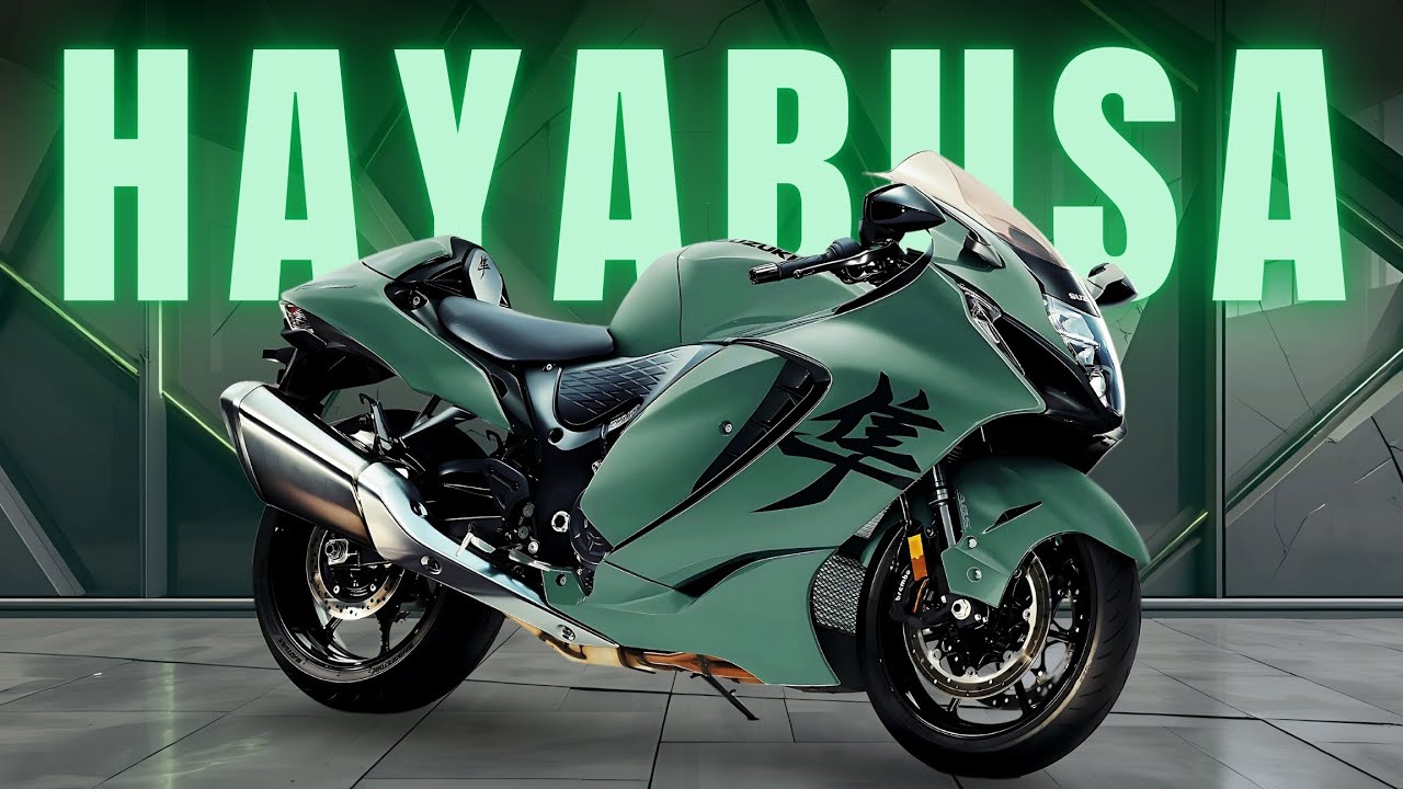 Представлен Suzuki Hayabusa GSX1300R 2025 года | Легенда продолжается!