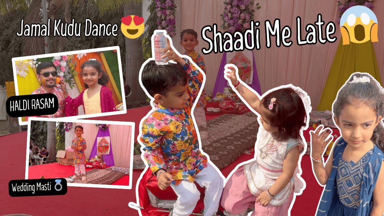 Shaadi Me Late Ho Gaye 😱 | Dhanush ka Jamal Kudu Dance 🔥 | Amreli Vlog - 37