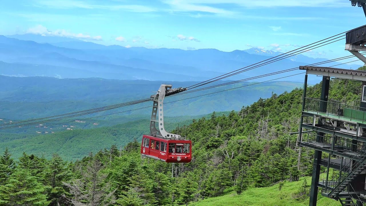 4K アルプスの絶景　北八ヶ岳ロープウェイ
