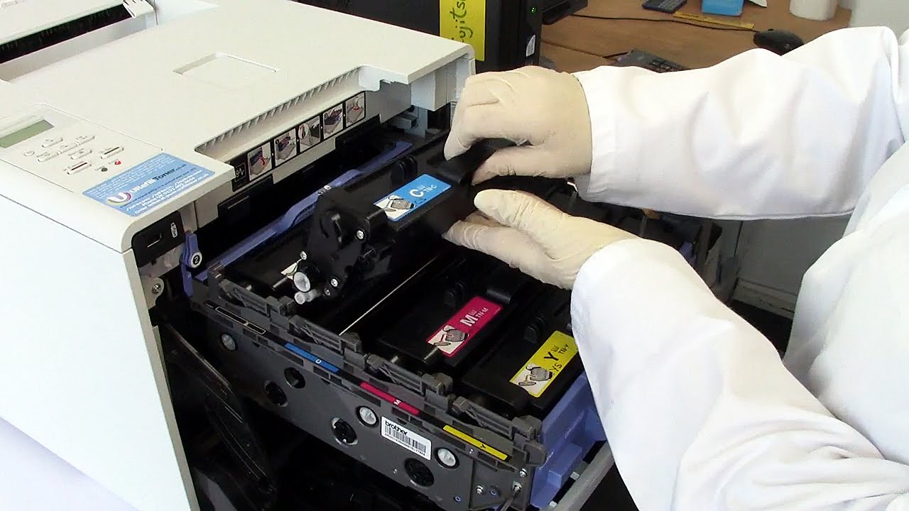 How to refill your Brother HL-L8250cdn, HL-L8350cdw, DCP-L8400cdn, DCP-L8450cdw