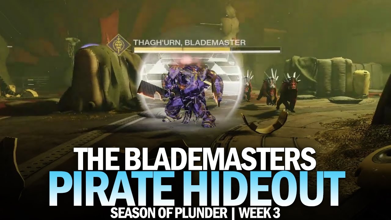 Pirate Hideout: The Blademasters Completion & Dialogue (Week 3) [Destiny 2 Season of Plunder]