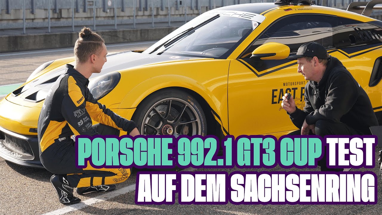 🏁 Mit 510PS auf dem Sachsenring 💥 Joels erster Roll Out mit dem @Porsche GT3 RS Cup #motorsport