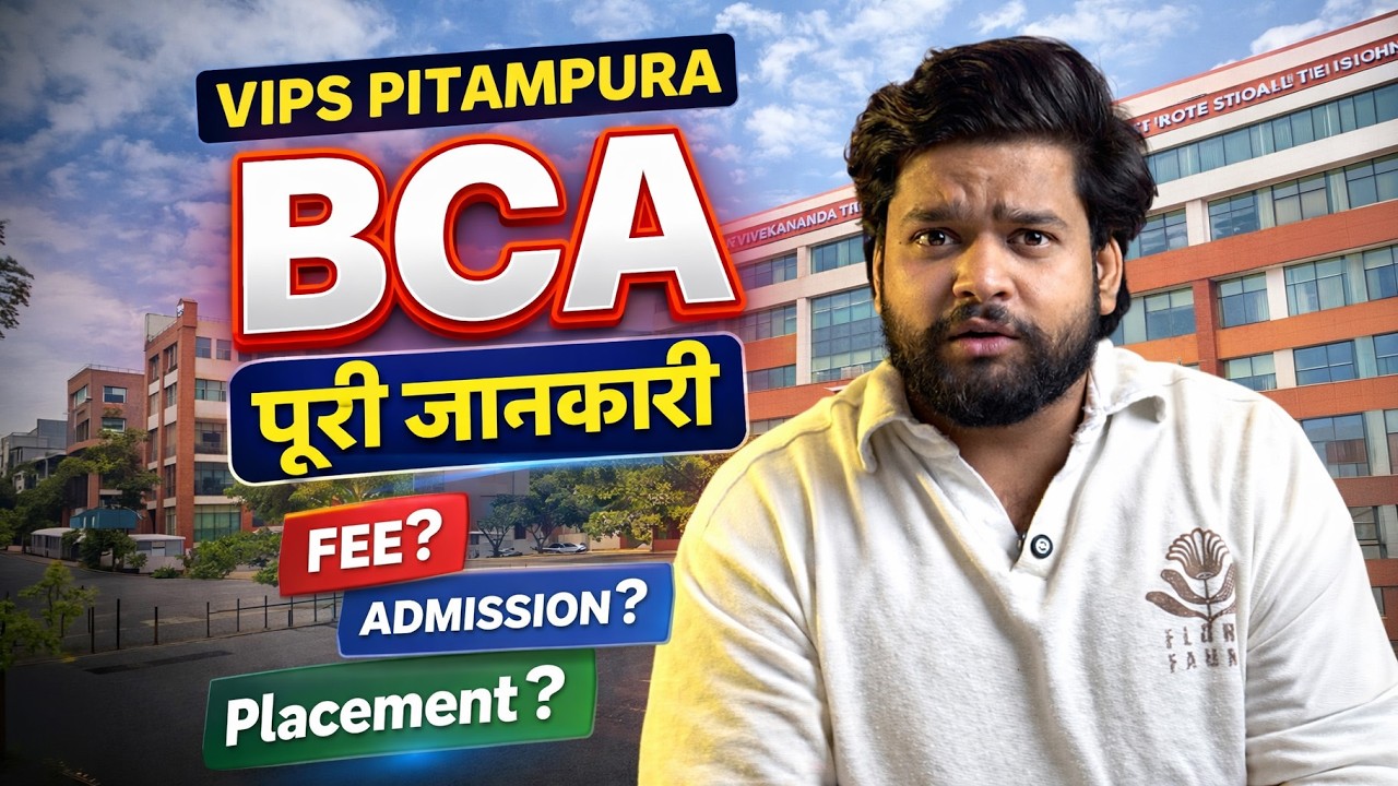 Vivekananda Institute of Professional Studies | Is VIPS Worth It for BCA? Honest Review (GGSIPU)