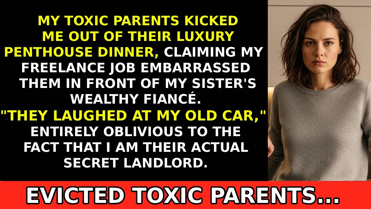 Родители выгнали меня из своего пентхауса, не зная, что я являюсь арендодателем здания...