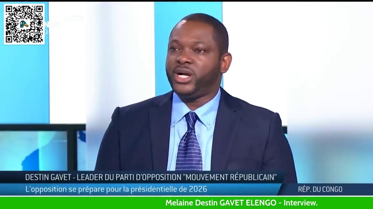 Melaine Destin GAVET ELENGO - Face au peuple congolais.