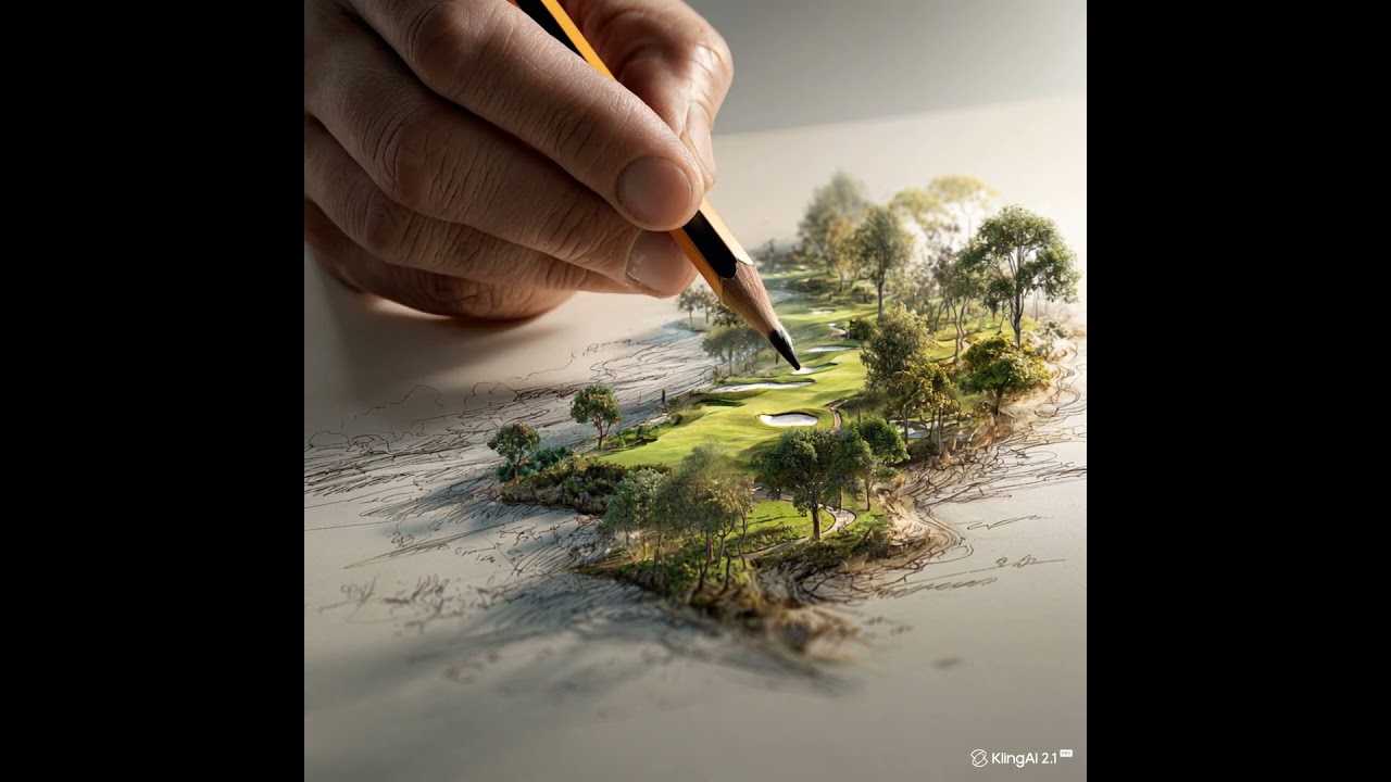 Un Paradis Vert Na&icirc;t Sous Ses Doigts : L'Art Cach&eacute; du Golf
