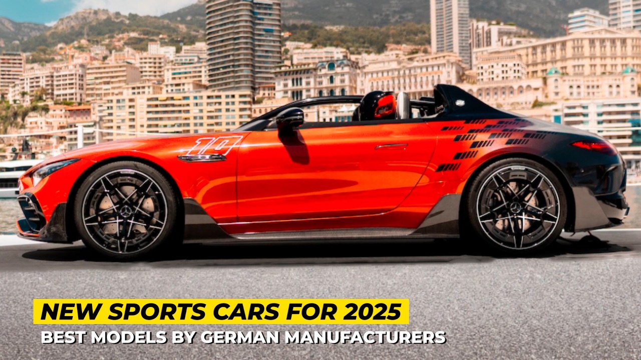 10 New Sports Cars by German Automakers in 2025 (Design & Tech Walkaround)