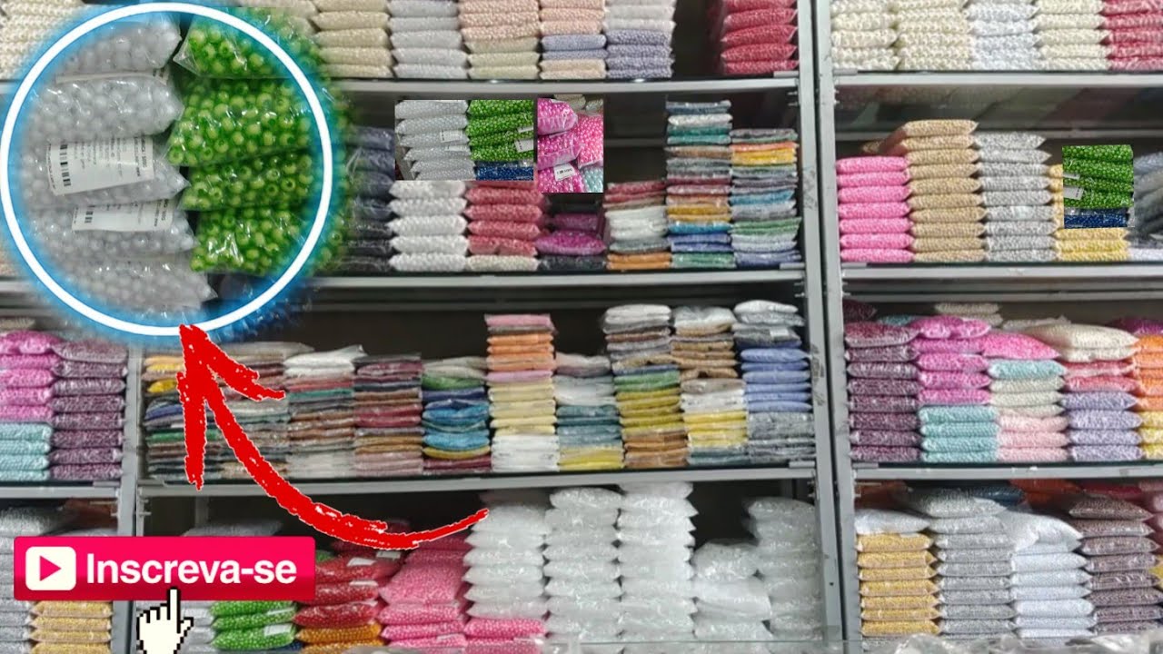 LOJA de PEDRARIAS PARA ARTESANATO em geral, próximo a 25 de Março, São Paulo BRASIL